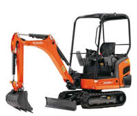 Kubota digger hire from Dial a Digger in Hampshire