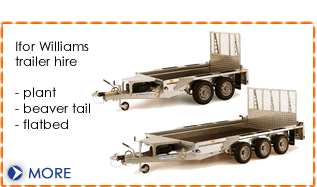 Trailer hire from Dial a Digger in Hampshire