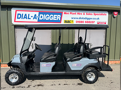 ATV  hire from Dial a Digger in Hampshire