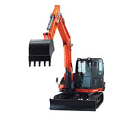 Kubota digger hire from Dial a Digger in Hampshire